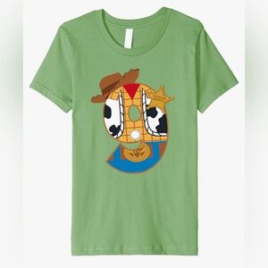 New! 9th Birthday Tee Disney Pixar Toy Story Woody 9